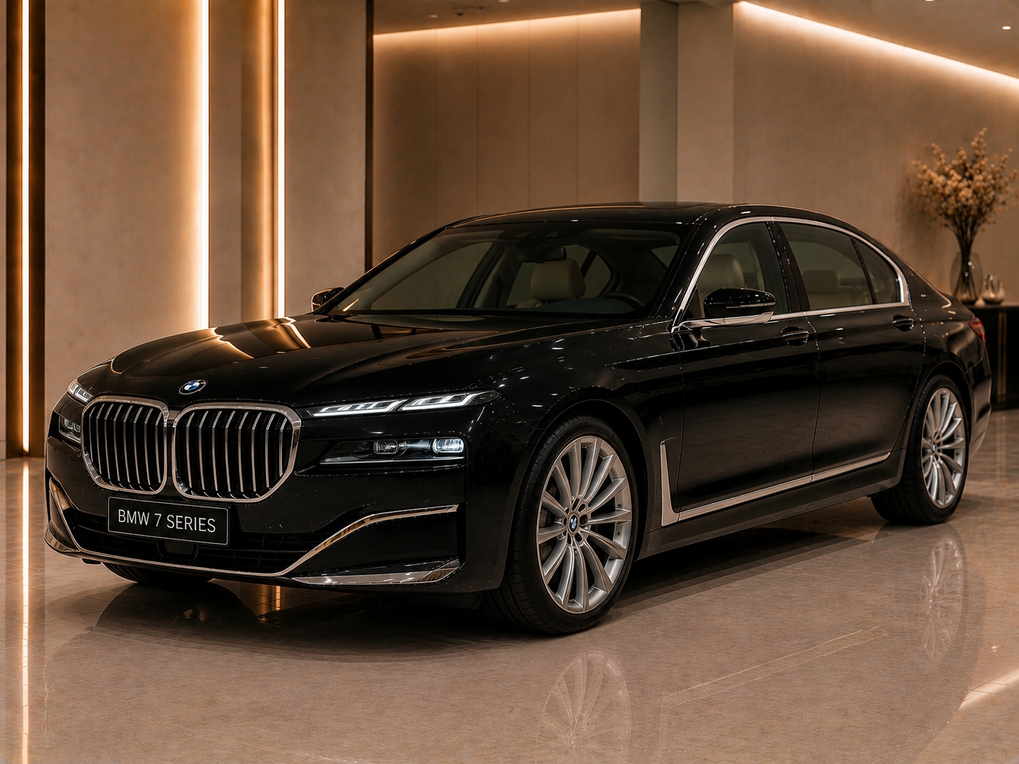 BMW 7 серии аренда с водителем