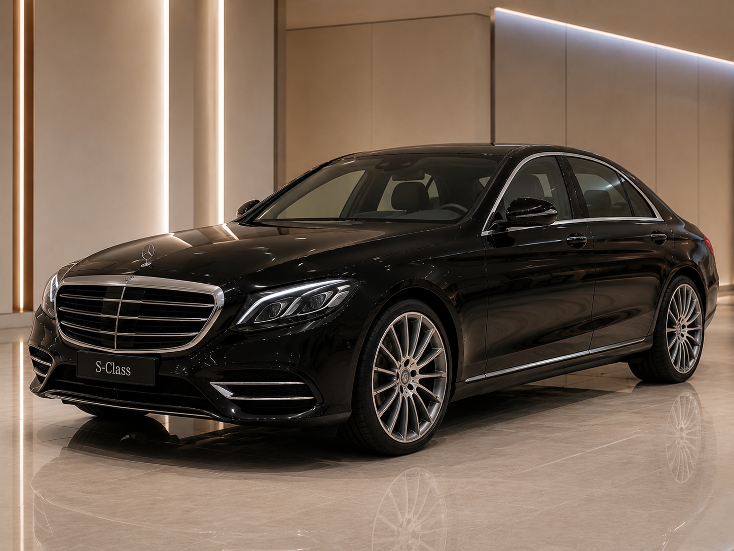 Mercedes-Benz S-class W222 аренда с водителем