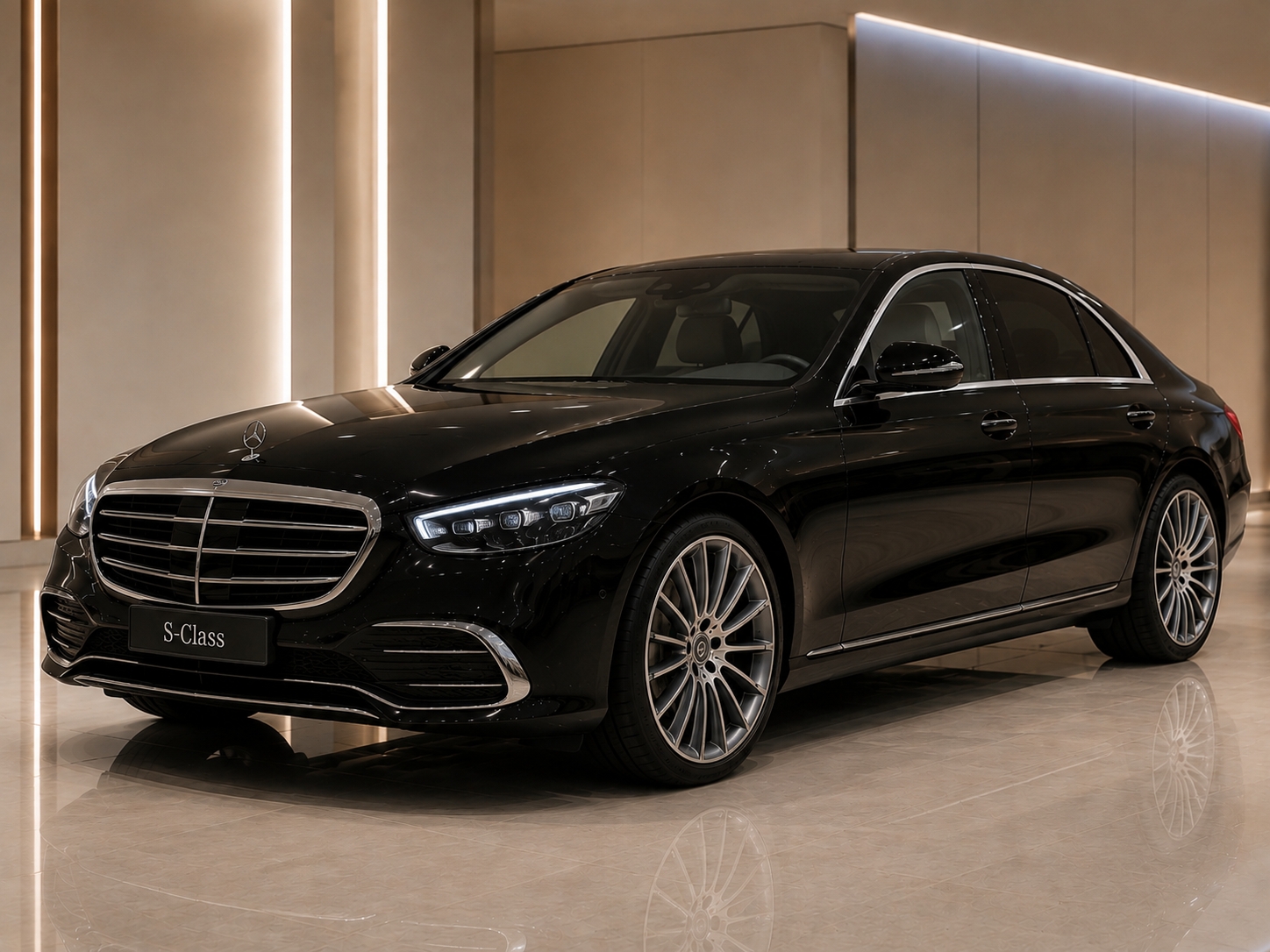 Mercedes-Benz S-class W223 аренда с водителем