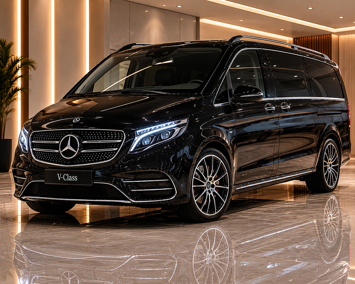 Mercedes-Benz V-class аренда с водителем