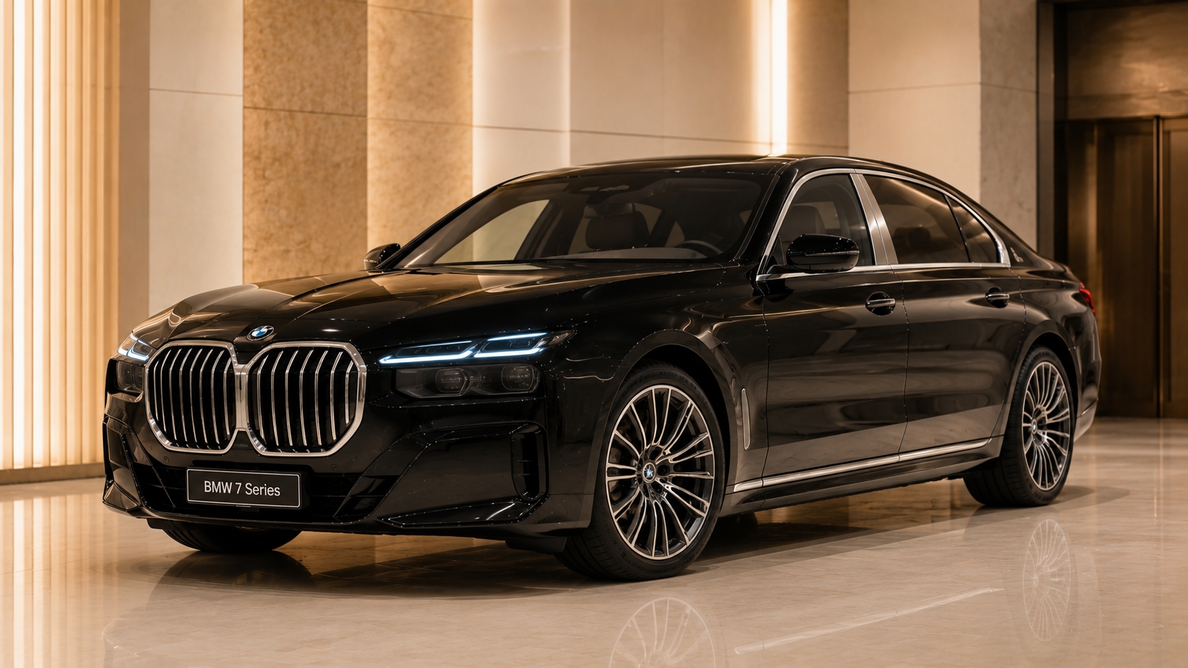 BMW 7 серии с водителем
